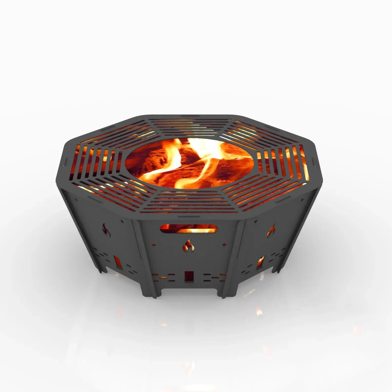 Grătar Octogonal din Oțel